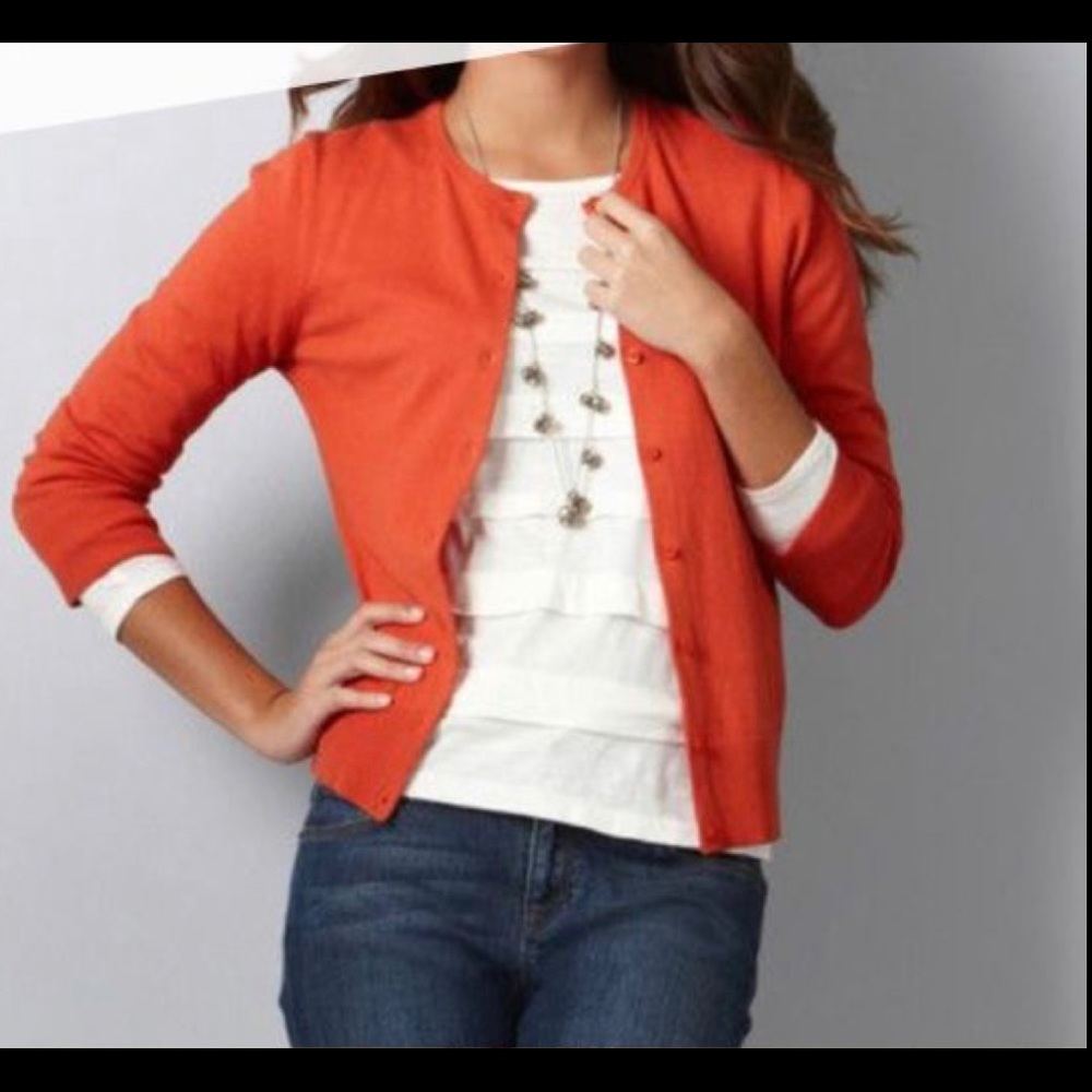 Ann Taylor 3/4 sleeve cardigan M